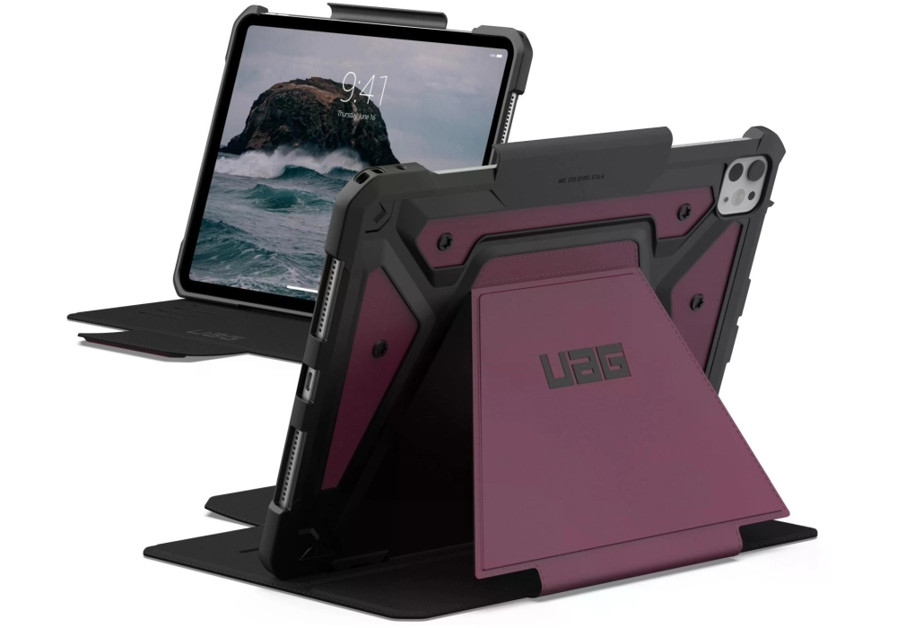 UAG Tablet Book Cover Metropolis SE iPad Pro 2024 11" Bordeaux