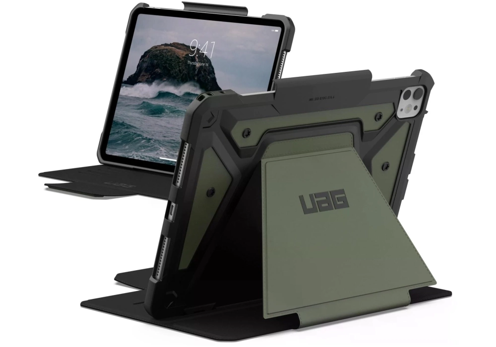 UAG Tablet Book Cover Metropolis SE iPad Pro 2024 11" Olive