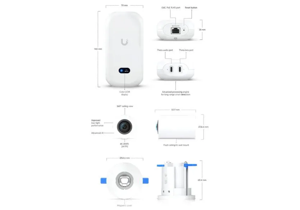 Ubiquiti Caméra réseau AI Theta Professional