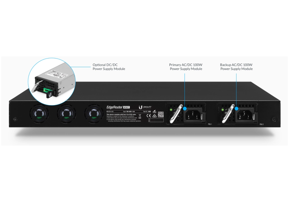 Ubiquiti EdgeRouter Infinity ER‑8‑XG