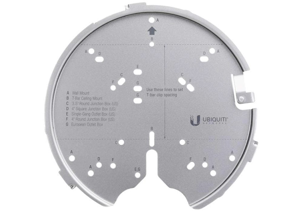 Ubiquiti Kit de fixation UAP-AC-PRO/HD/SHD