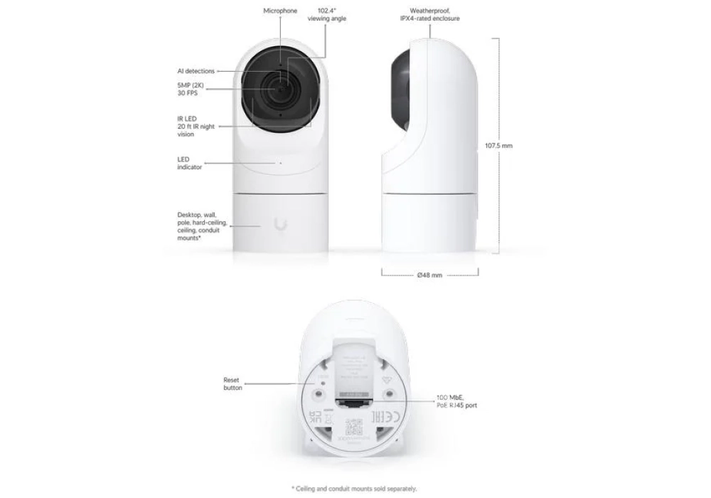 Ubiquiti UniFi Protect G5 FLEX Camera