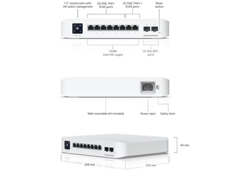 Ubiquiti UniFi Switch USW-PRO-8-POE