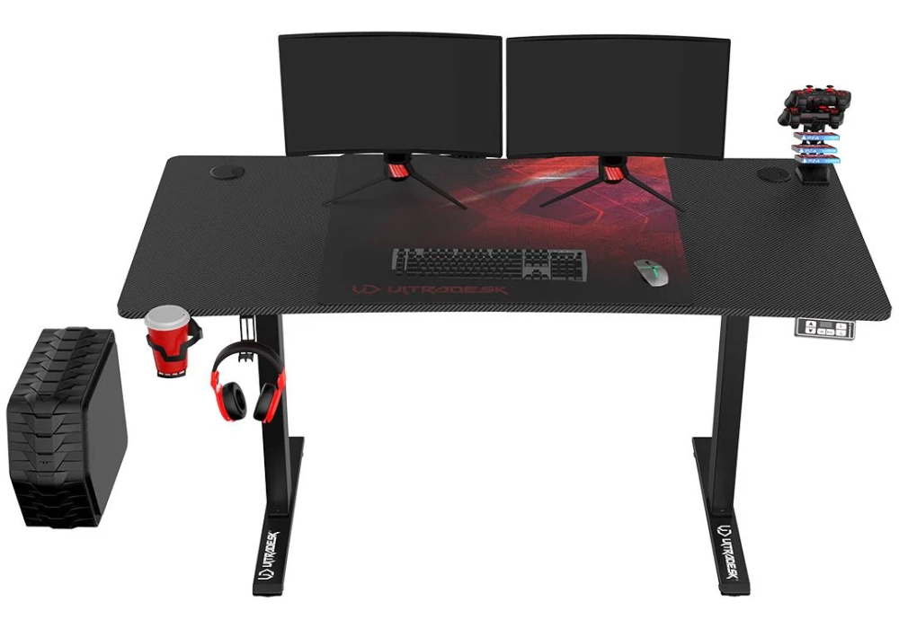 Ultradesk Level V2 Rouge