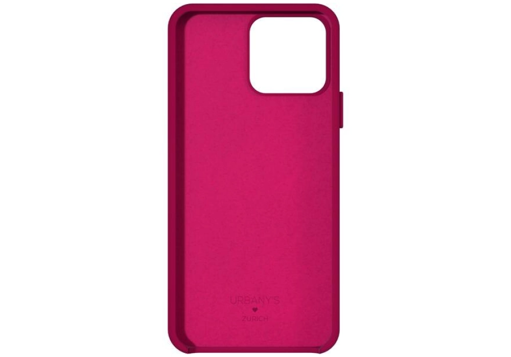 Urbany's Coque arrière Silicone iPhone 14 Pro Max (Red Wine)