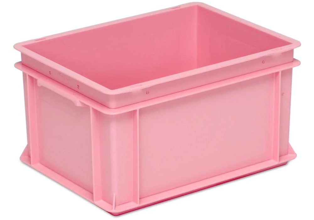 Utz Boîte empilable RAKO 400 x 300 x 220 mm Rose clair