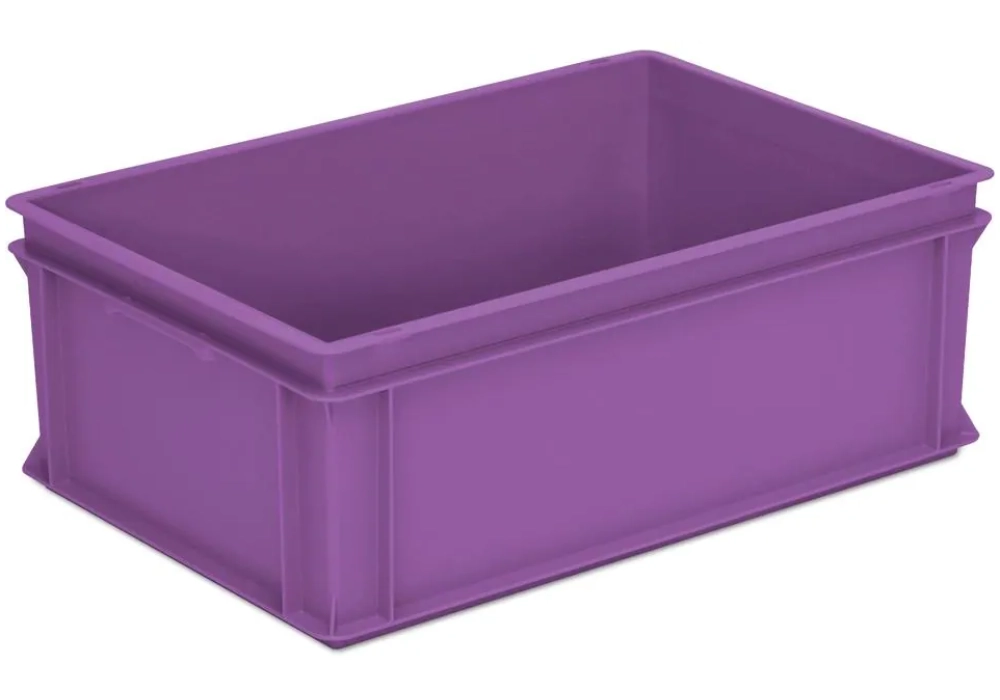 Utz Boîte empilable RAKO 600 x 400 x 220 mm rouge-violet