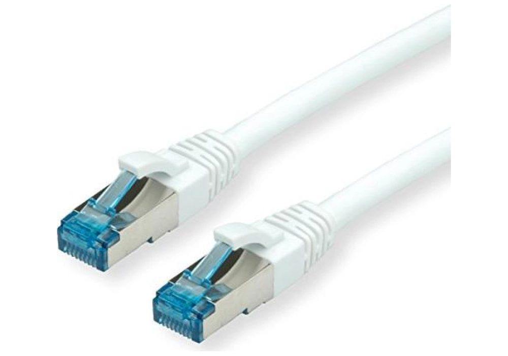 Value Cat.6A (Classe EA) / 10 Gigabit S/FTP, LSOH, blanc, 2 m 