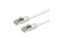 Value Network Cable Cat.6 (Classe E) S/FTP LSOH, blanc, 1,0 m