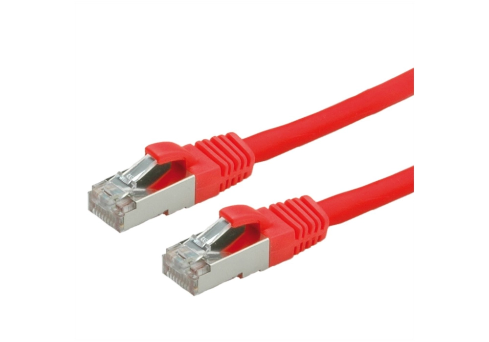 Value Network Cable Cat.6 (Classe E) S/FTP LSOH, rouge, 2,0 m