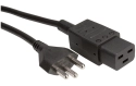 Value PC Power Cable 2.0 m - T23 - 16A - Black (CH)