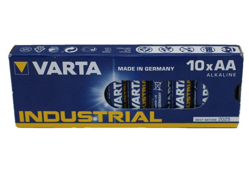 Varta Industrial Alkaline AA (10)