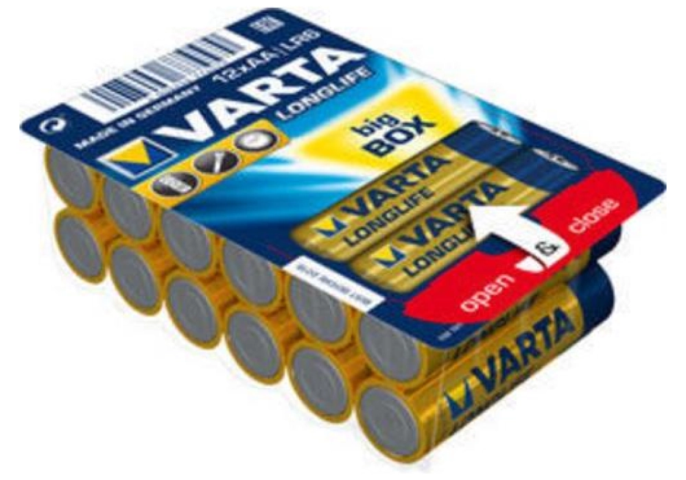 Varta Longlife Alkaline AA (12)