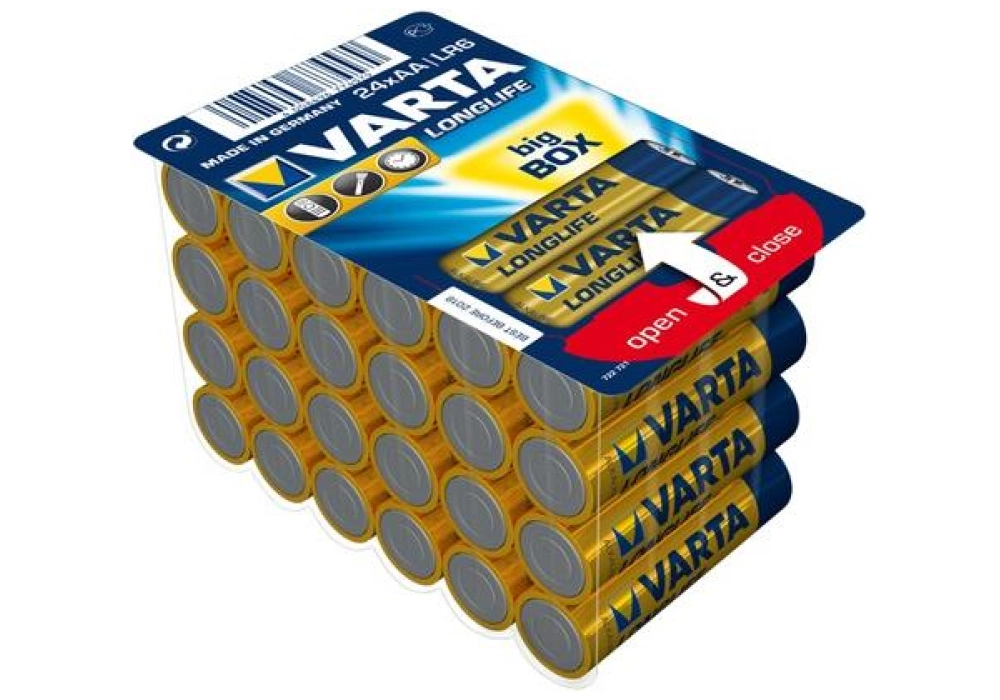 Varta Longlife Alkaline AA (24)