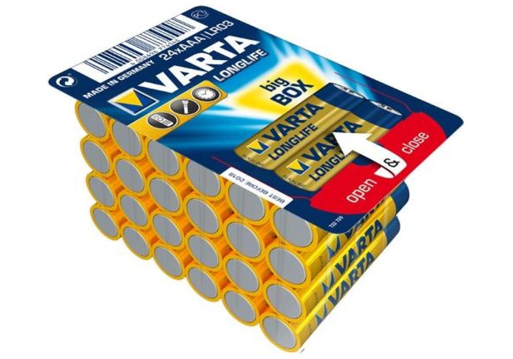 Varta Longlife Alkaline AAA (24)