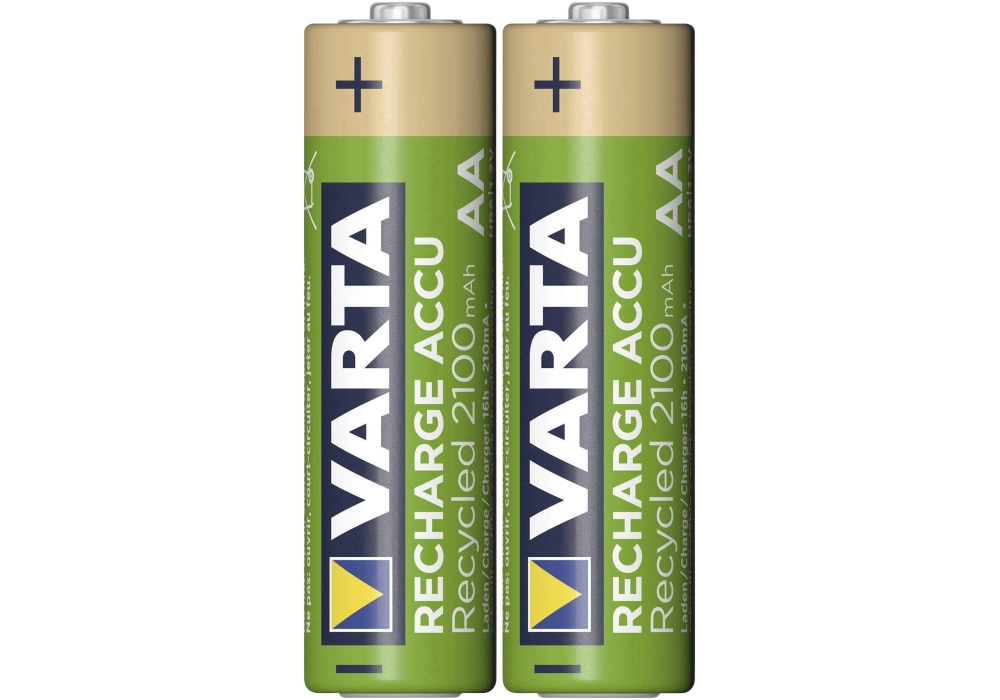 Varta Recharge Accu Recycled 2x AA 2100 mAh