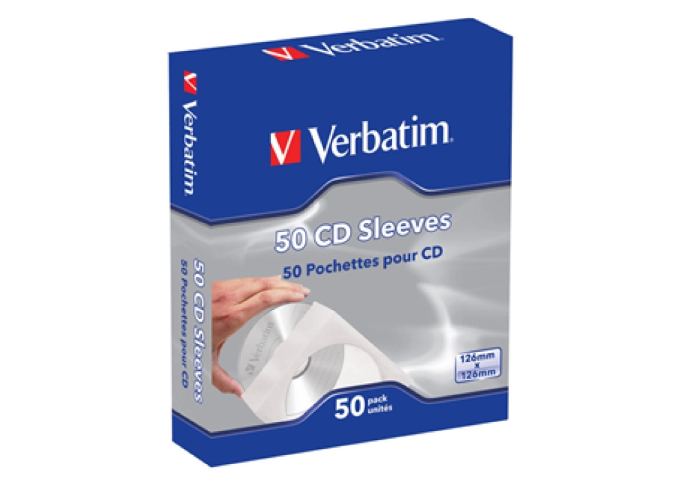 Verbatim CD Sleeves (50 pieces)