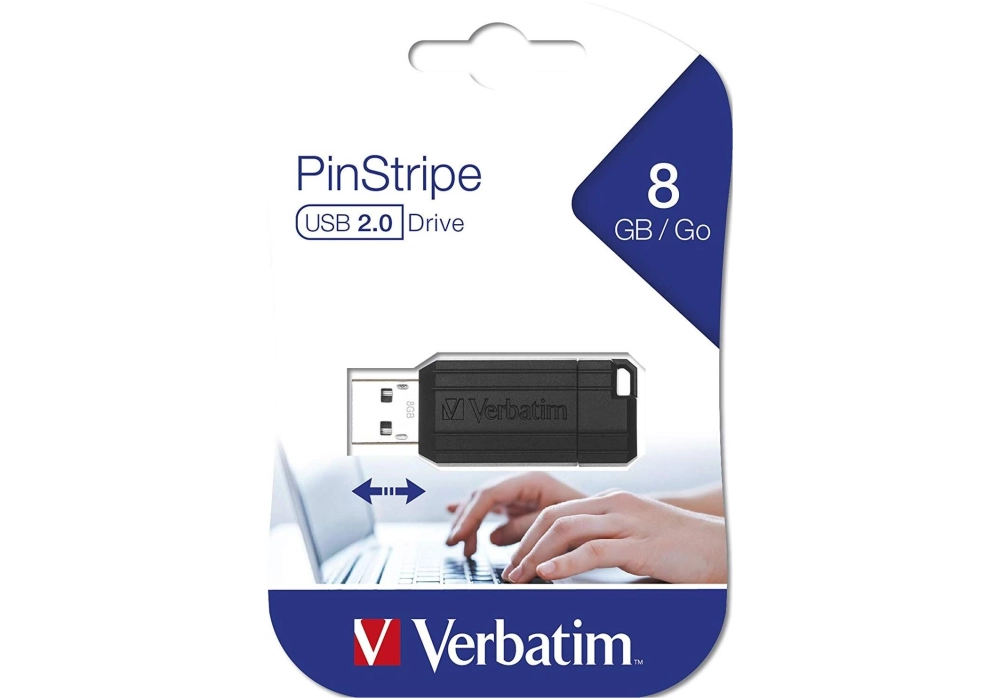 Verbatim PinStripe - 8 GB