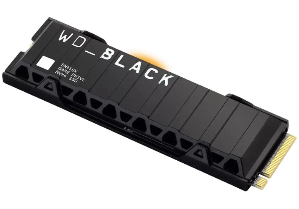 WD Black SSD SN850X Gaming Heatsink M.2 2280 NVMe - 1 TB