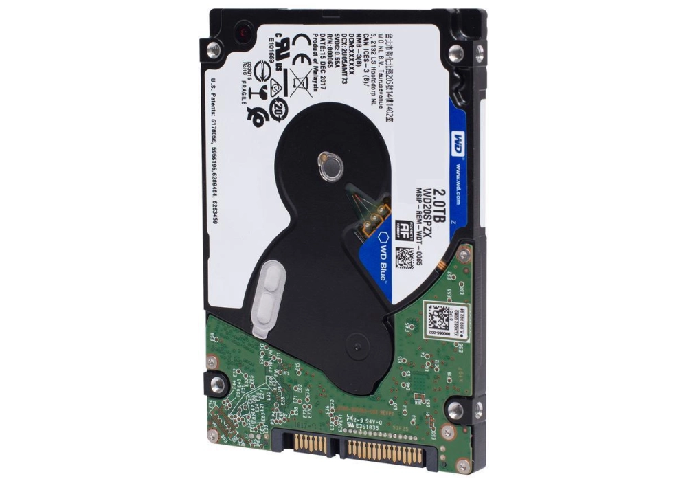 WD Blue Mobile SATA 6Gb/s - 2.0 TB