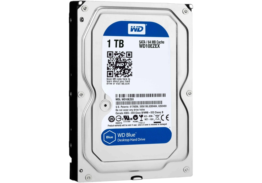 WD Blue PC HDD SATA 6 Gb/s - 1.0 TB