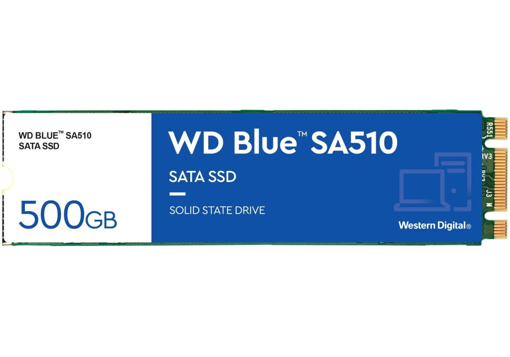 WD Blue SA510 SSD M.S SATA - 500GB