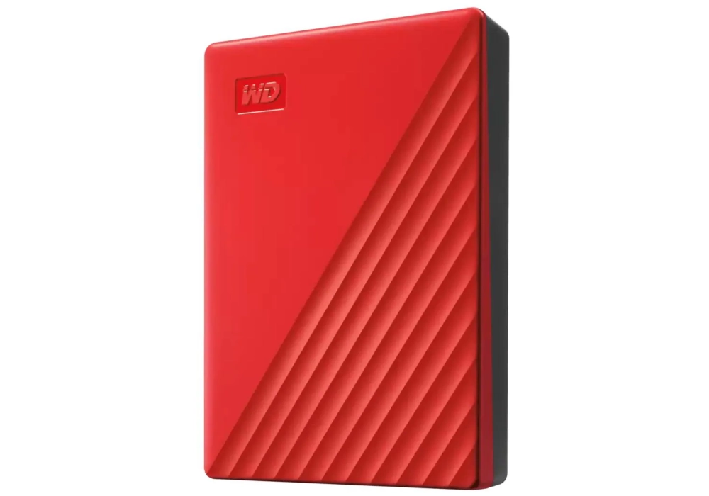 WD My Passport 6 TB, Rouge