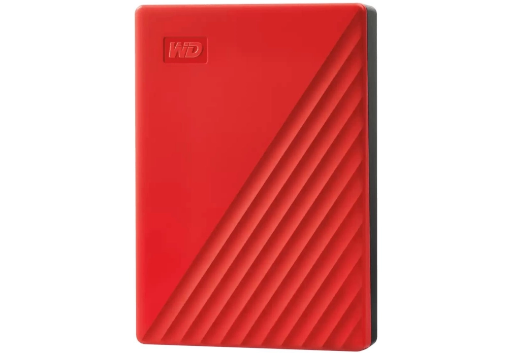 WD My Passport 6 TB, Rouge