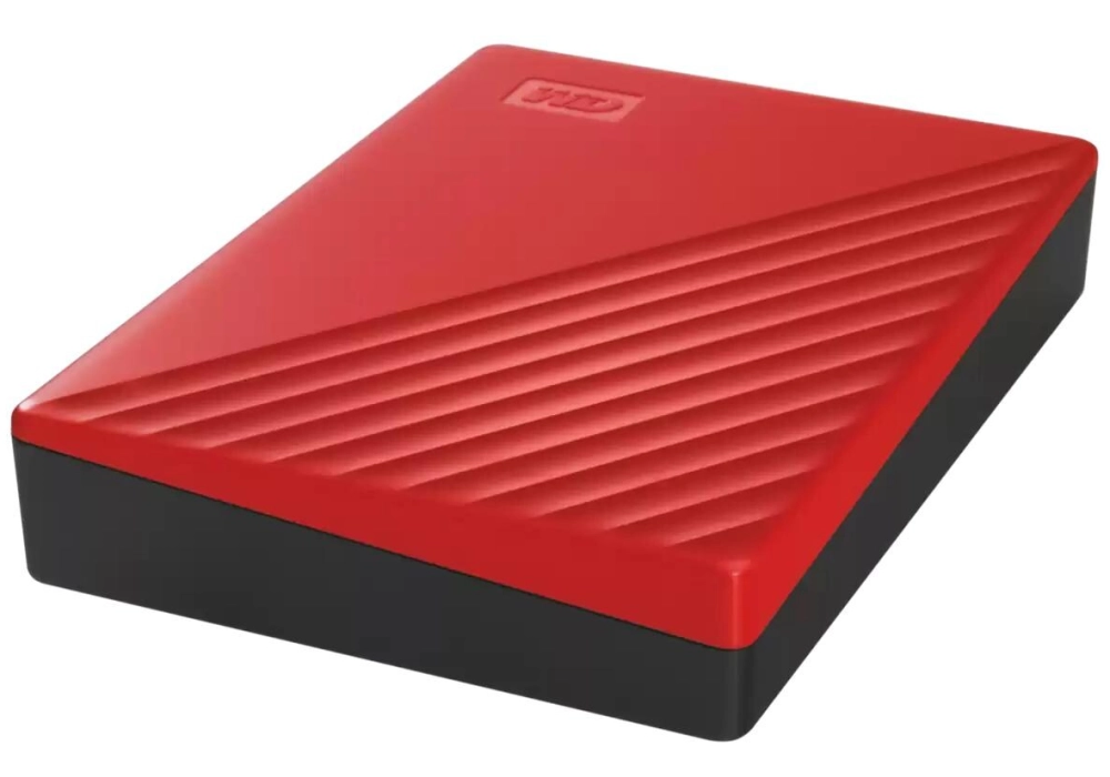 WD My Passport 6 TB, Rouge