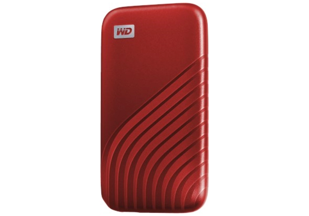 WD My Passport SSD - 1 TB Red