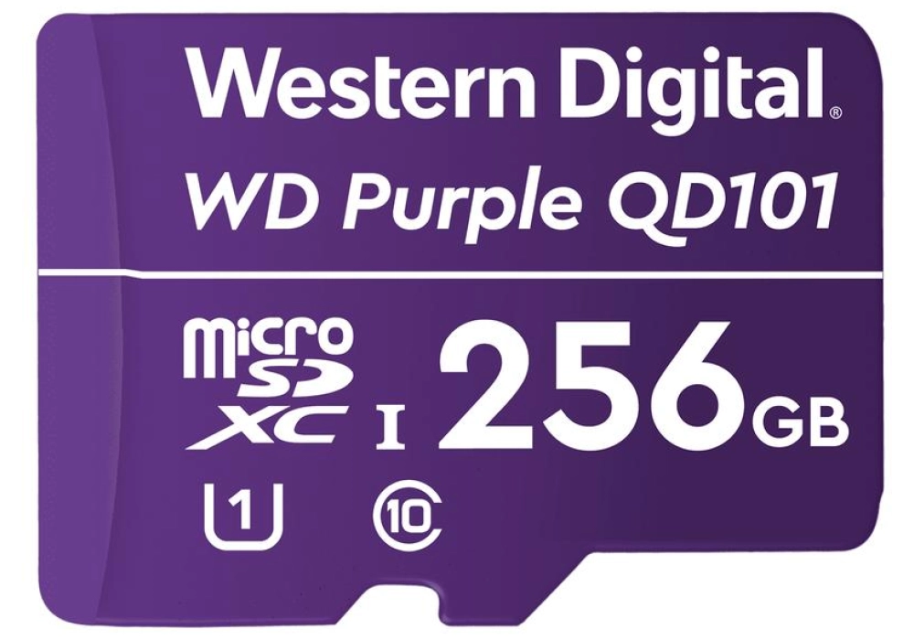 WD Purple SC QD101 Ultra Endurance microSD - 256 GB