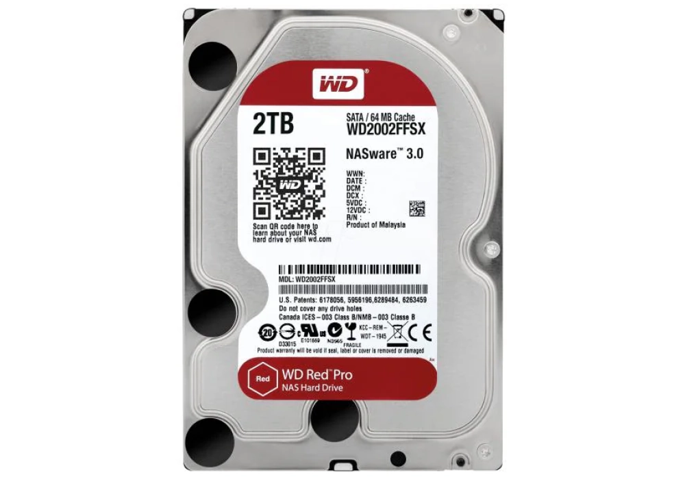 Western Digital WD Red Pro 3.5" SATA  2 TB