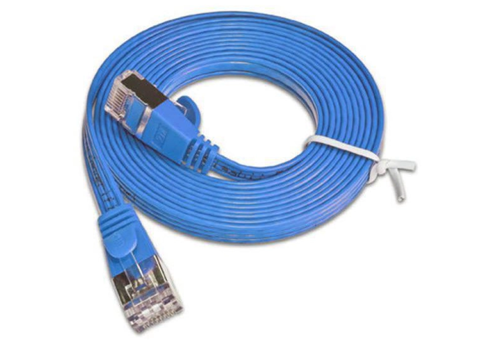 Wirewin CAT6 Shielded Slim Network Cable (Blue) -  0.25 m 