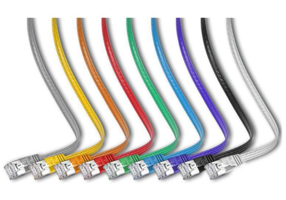 Wirewin CAT6 Shielded Slim Network Cable (Violet) -  0.50 m 