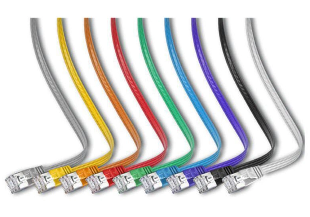 Wirewin CAT6 Shielded Slim Network Cable (Violet) - 15.0 m 