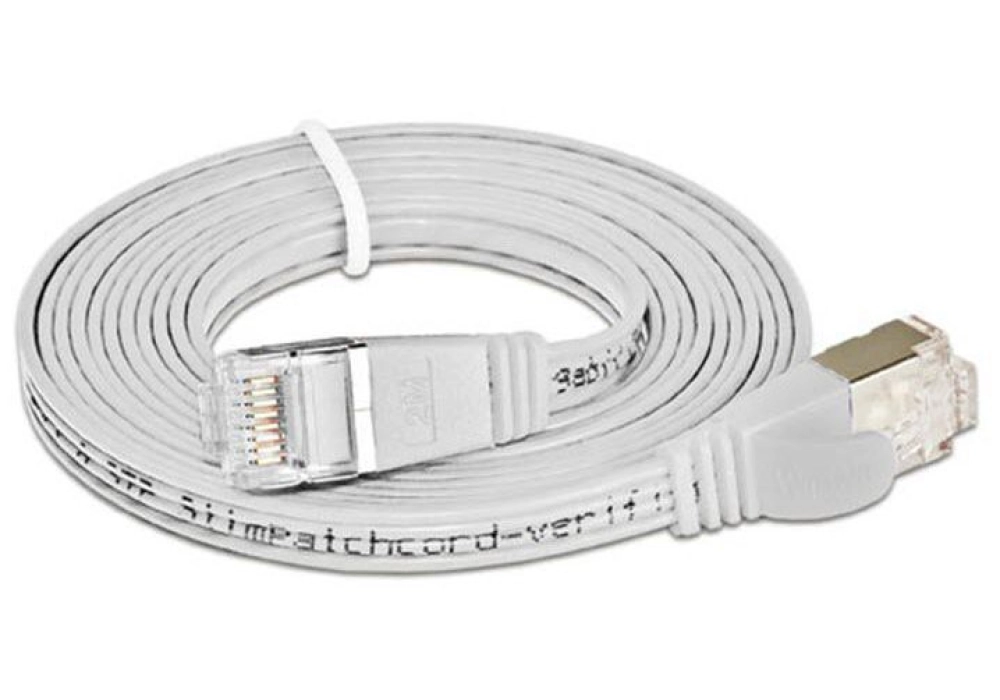 Wirewin CAT6 Shielded Slim Network Cable (White) - 10.0 m 