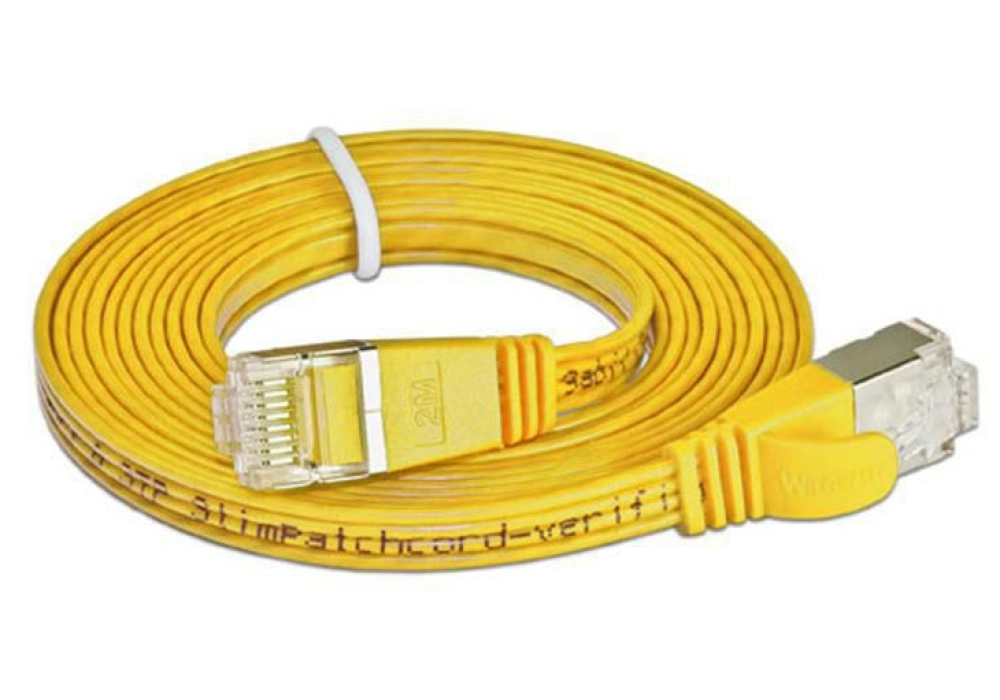 Wirewin CAT6 Shielded Slim Network Cable (Yellow) - 15.0 m 