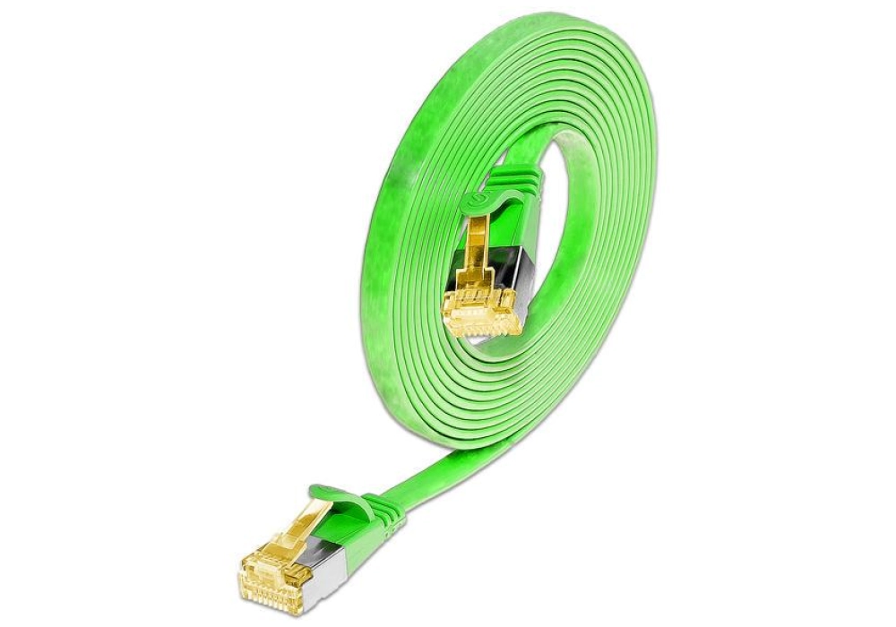 Wirewin CAT6a U/FTP Slim Network Cable (Green) -  0.10 m 