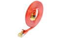 Wirewin CAT6a U/FTP Slim Network Cable (Red) -  0.25 m 