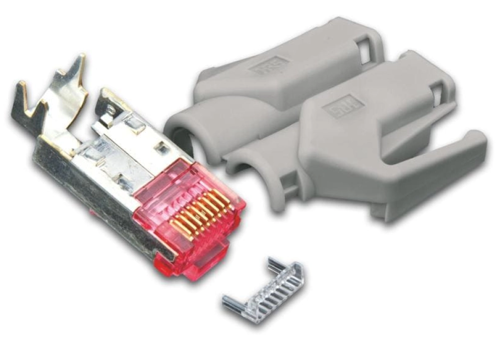 Wirewin Connecteur RJ45 Hirose TM21 50 Pièce/s, Gris