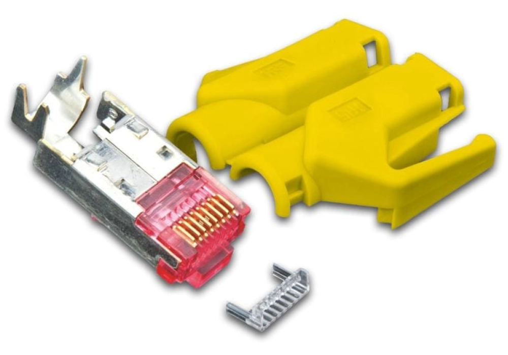 Wirewin Connecteur RJ45 Hirose TM21 50 Pièce/s, Jaune