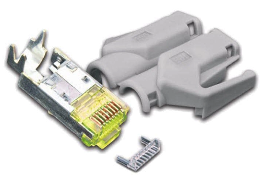 Wirewin Connecteur RJ45 Hirose TM31 50 Pièce/s, Gris