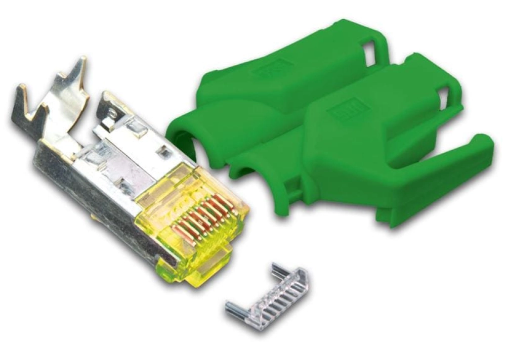 Wirewin Connecteur RJ45 Hirose TM31 50 Pièce/s, Vert