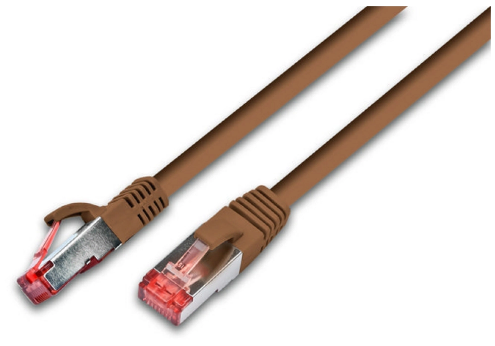 Wirewin Network Cable Cat 6 SFTP (Brown) - 0.5 m