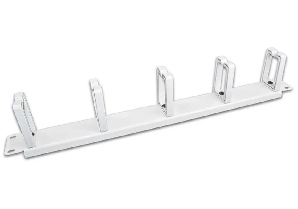 Wirewin Panneau de câblage KFP-5RING GR Rack 19", Blanc