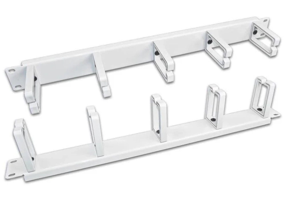 Wirewin Panneau de câblage KFP-5RING GR Rack 19", Blanc