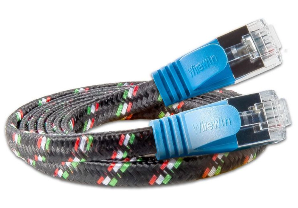 Wirewin Slim Tough STP Network Cable Cat 6 (Blue) - 0.5 m