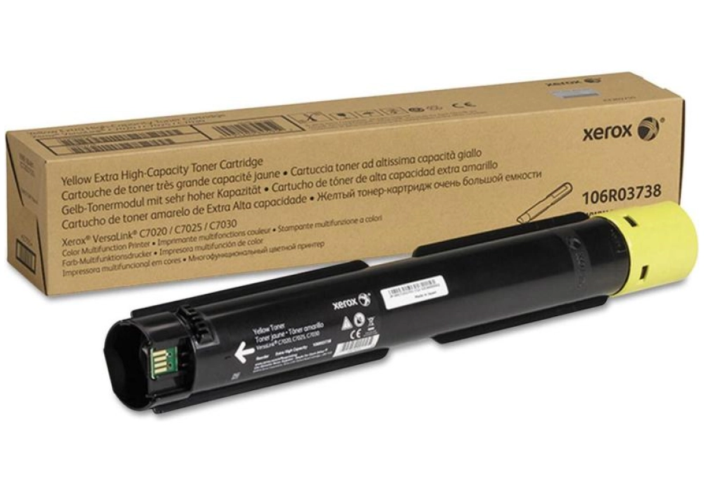 Xerox Toner Cartridge - 106R03738 - Yellow (Extra High Capacity)