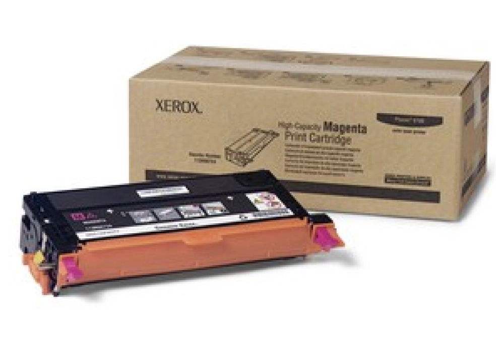 Xerox Toner Cartridge - Phaser 6180 - Magenta - High Capacity