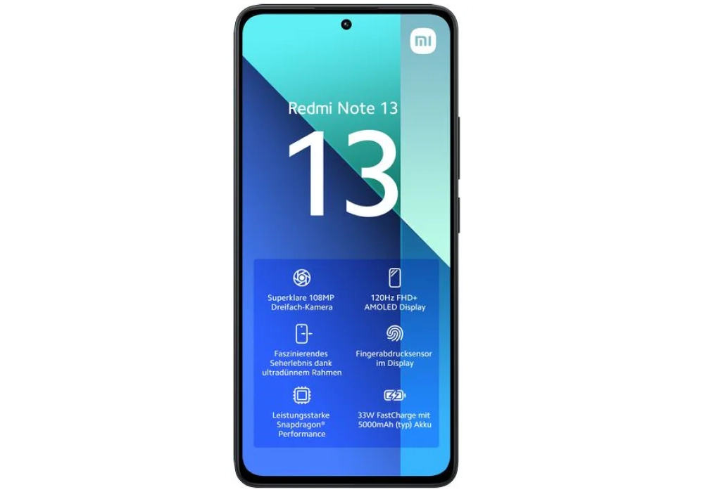 Xiaomi Redmi Note 13 128 GB Noir